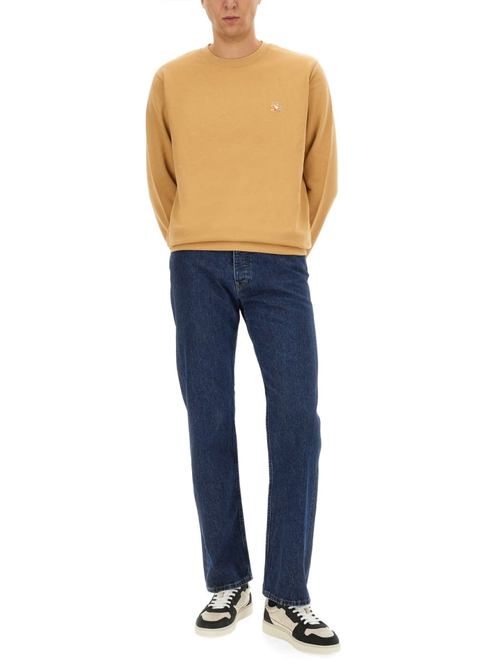 Maison Kitsuné Felpe - Beige | Wanan Luxury