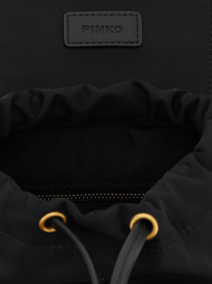 Pinko Mini Backpack Zaini e Valigie - Nero | 58fcf63e6c5ddbfc7bf1b8423443d2e266e8d7ff