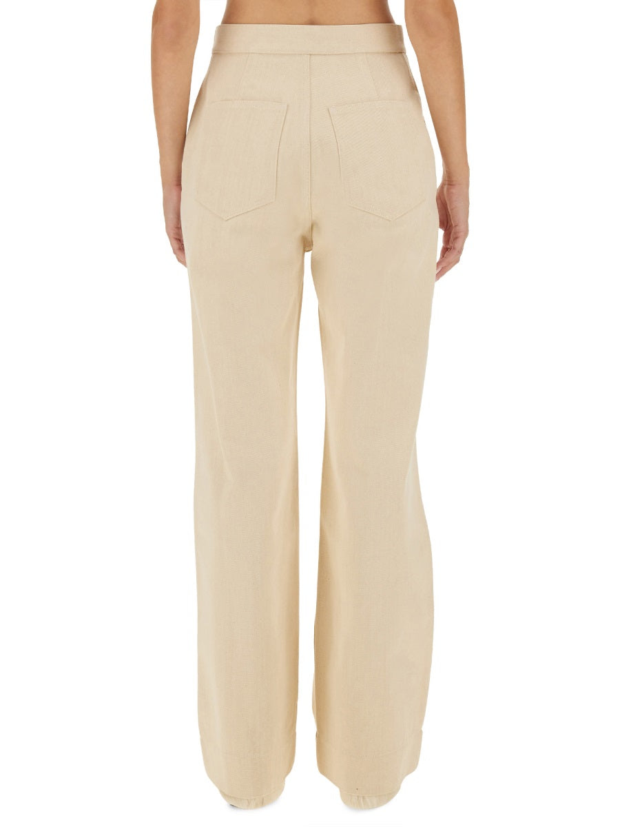 Jil Sander Pantaloni - Bianco | Wanan Luxury