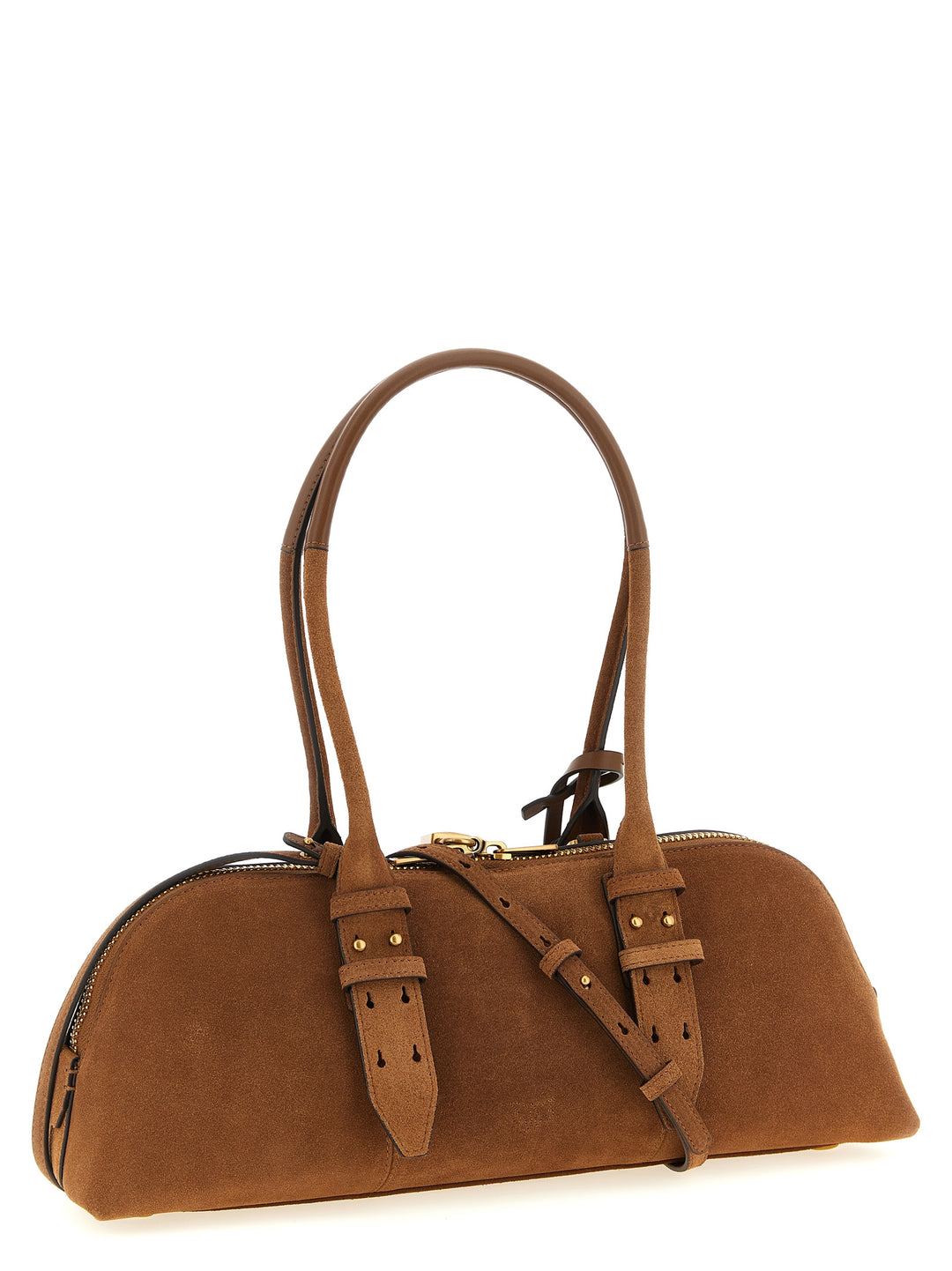 Pinko Bowling Baguette Borse a Spalla e Tracolla - Marrone | 7983a40b145114e9ade67d321bb2af56a1386fce
