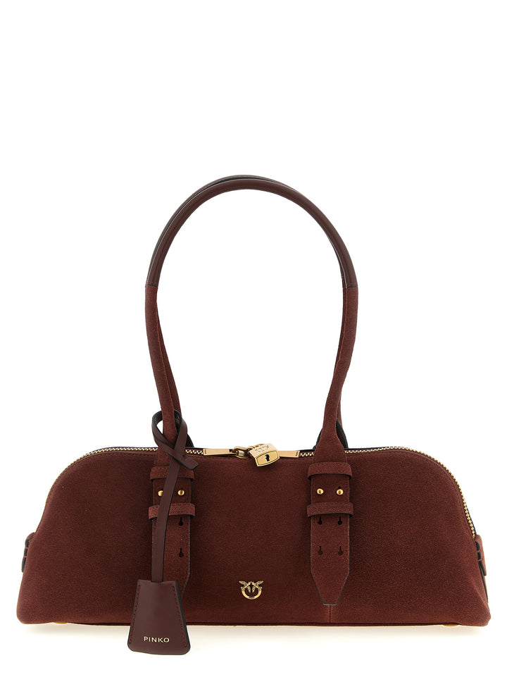 Pinko Bowling Baguette Borse a Spalla e Tracolla - Bordeaux | 94324991d90082ed02f1b8d324bac4aee9dc7995