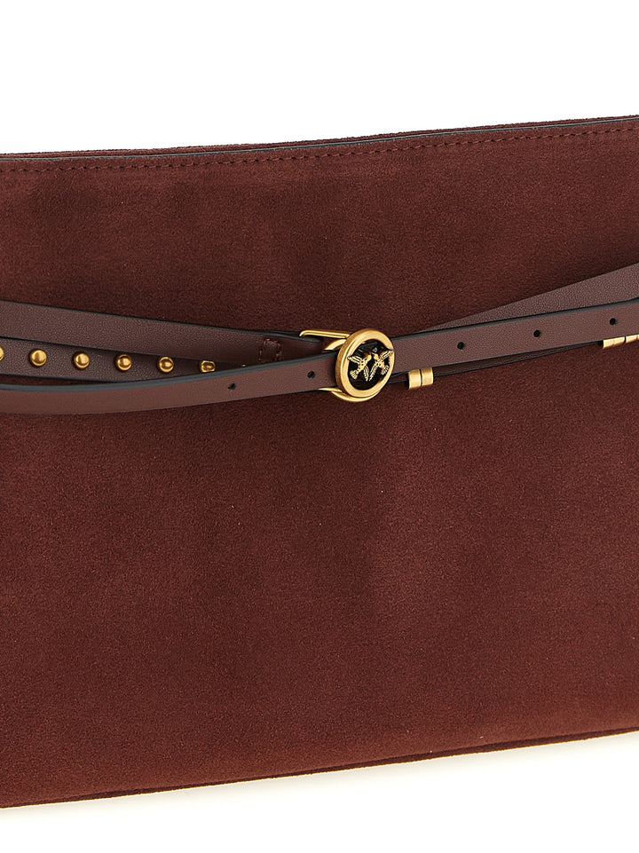 Pinko Belt Borse a Spalla e Tracolla - Bordeaux | bdc52376deb1856a8e2997f248d485431ba19cf5