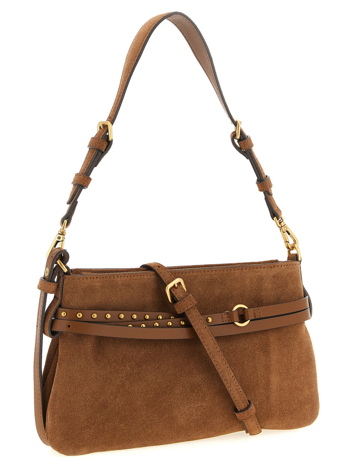 Pinko Belt Mini Borse a Spalla e Tracolla - Marrone | 0b7e0ed03631973f05533fcd1ade4c94e5574fdf