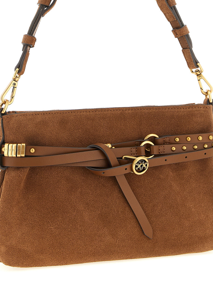 Pinko Belt Mini Borse a Spalla e Tracolla - Marrone | ed5d89bfc0319857de5fc820b4f7c0b609ae8e39