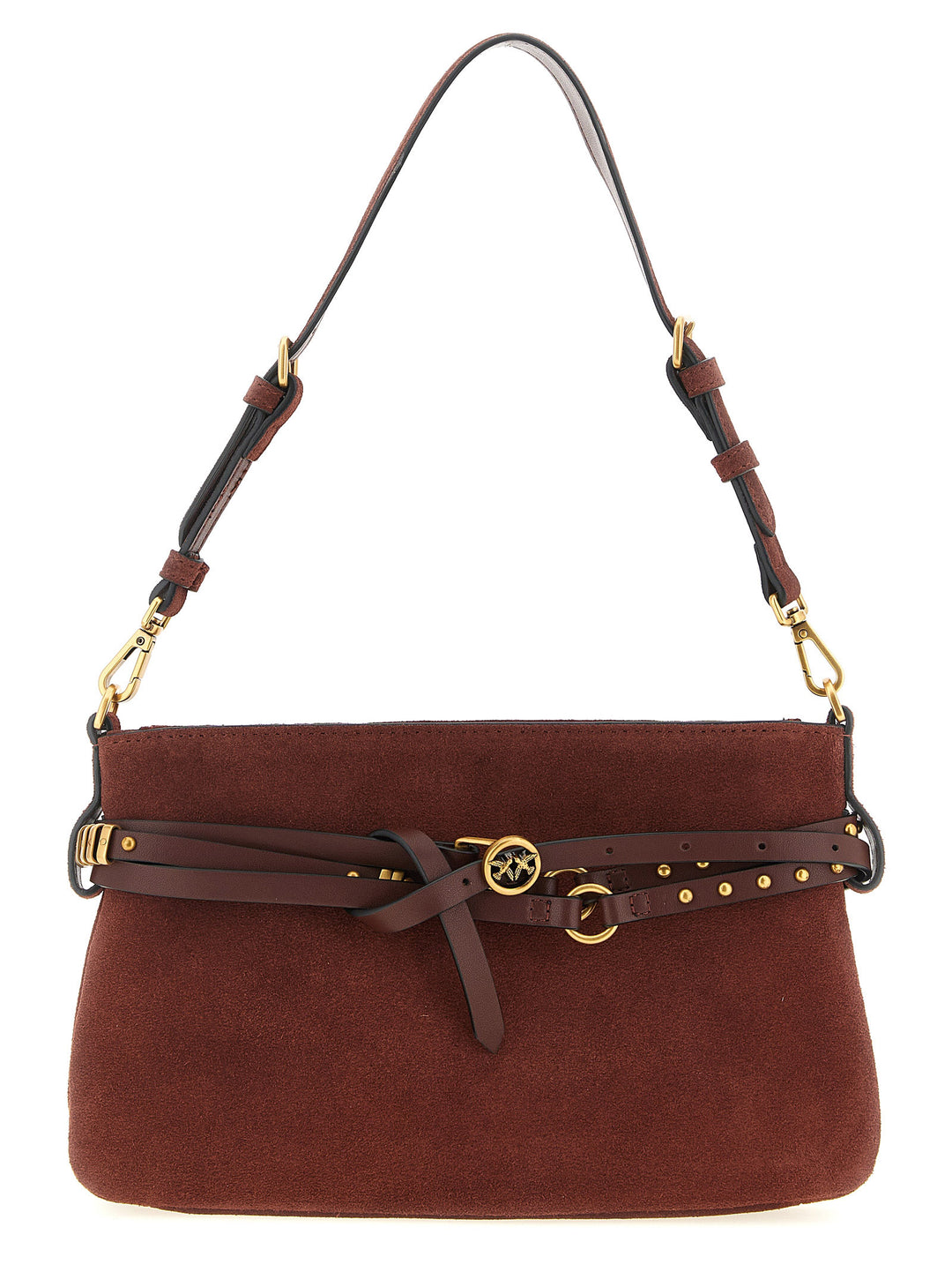 Pinko Belt Mini Borse a Spalla e Tracolla - Bordeaux | 29b7d51baa04700111e30352ecff57e3cefb93e1