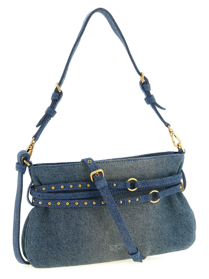 Pinko Belt Mini Borse a Spalla e Tracolla - Blu | 341f8c6aeb61207b1dcde52bc146d5b1fd97f4ab
