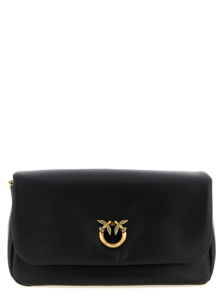 Pinko Click Soft Classic Borse a Tracolla - Nero | 23ae3ddc53c319c3fc8c4e22a3f17554bacb9f05
