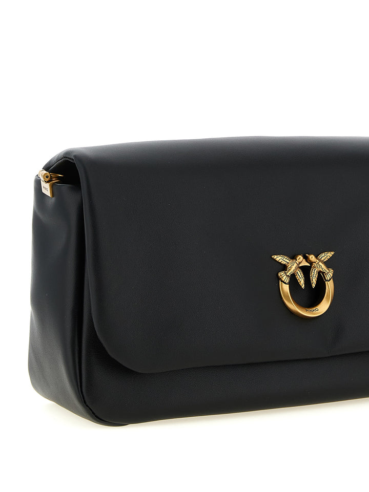 Pinko Click Soft Classic Borse a Tracolla - Nero | b015762561390a97fd541177d1f9a0140888b536