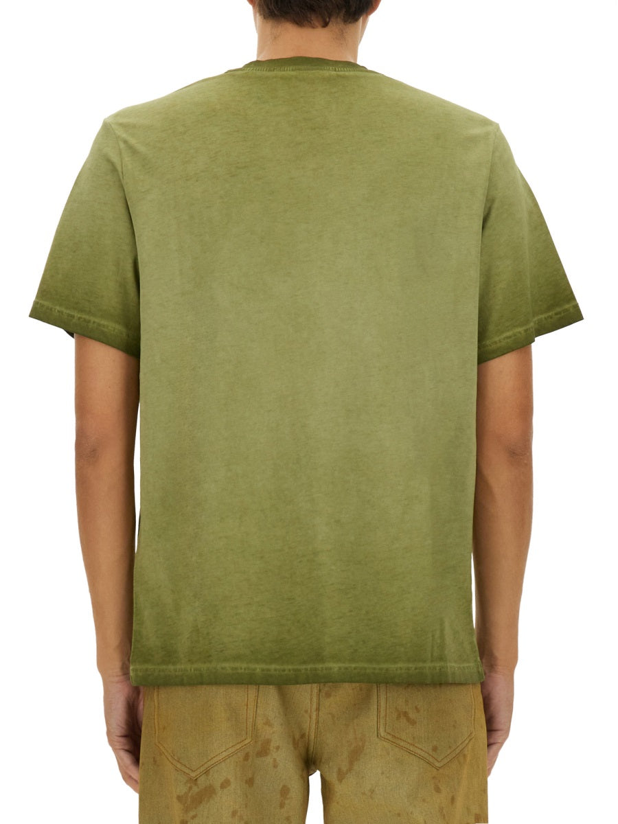 MSGM T shirt - Verde | Wanan Luxury