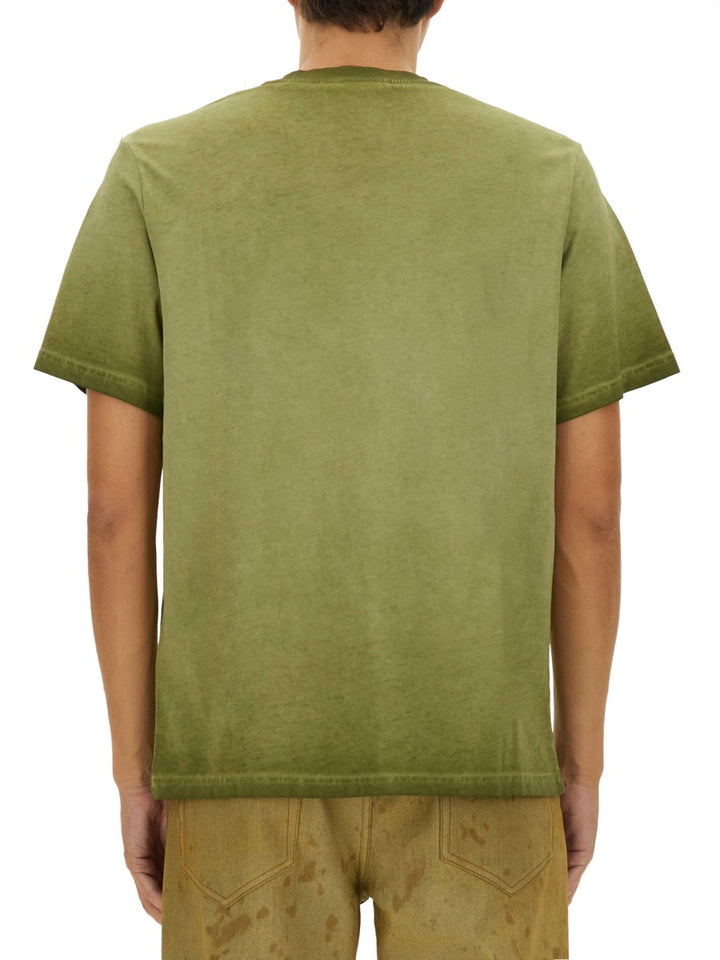 MSGM T shirt - Verde | Wanan Luxury