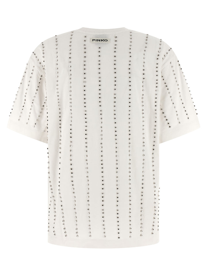 Pinko Wilma T shirt - Bianco | 07e4e695b41bc31c5183e96769090b8680ffc0de