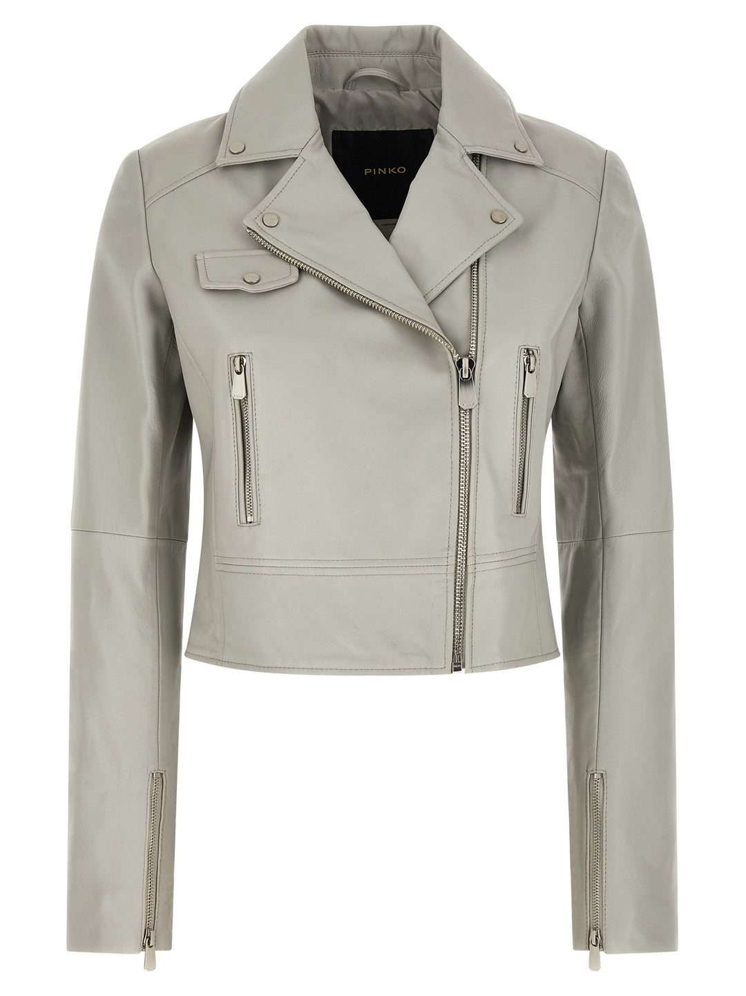Pinko New Sensibile Puffer Jackets - Grigio | 1555dfdcece7239c9ce45c4f73ae62f463d5fa71