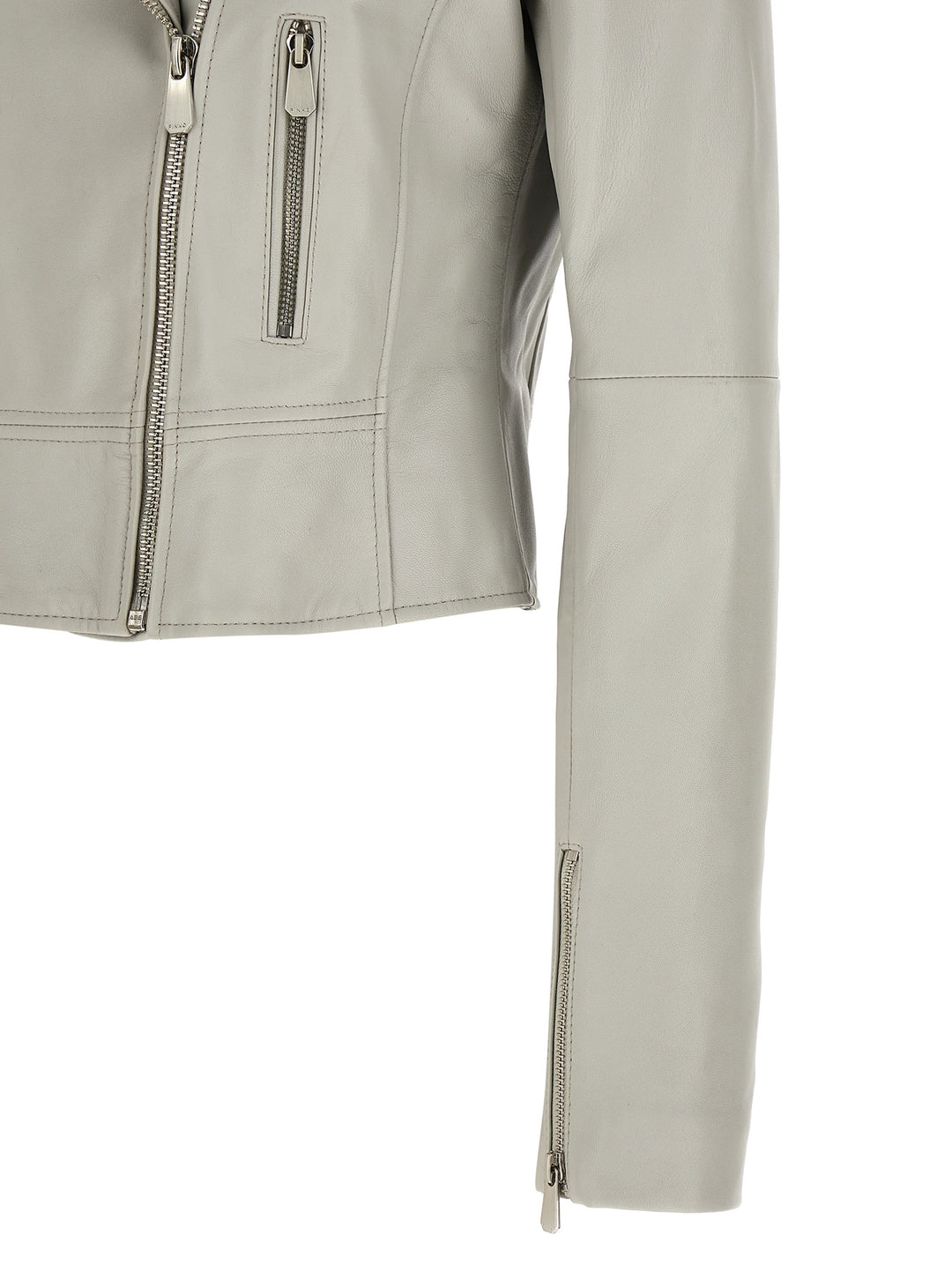 Pinko New Sensibile Puffer Jackets - Grigio | a420620a74deddd94d6675b54d4e798788044551