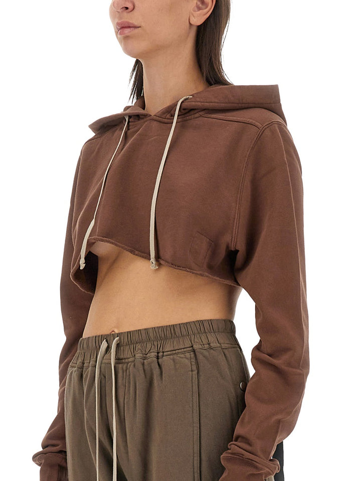 Rick Owens X Drkshdw Felpe - Brown | 106eb78bce4a3966bd7359ce3603a9cdee36e530