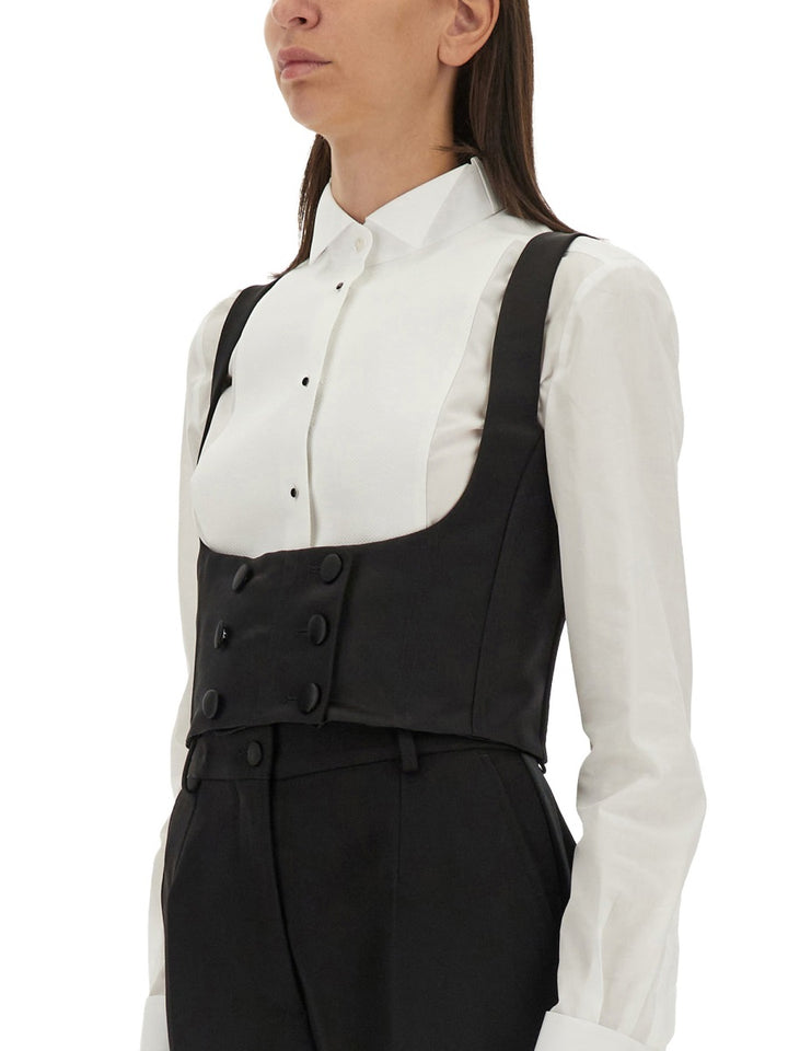 Dolce & Gabbana Gilet - Black | b7a3fbdd7898e6d6905ce501e4ded3bc89e3b54a