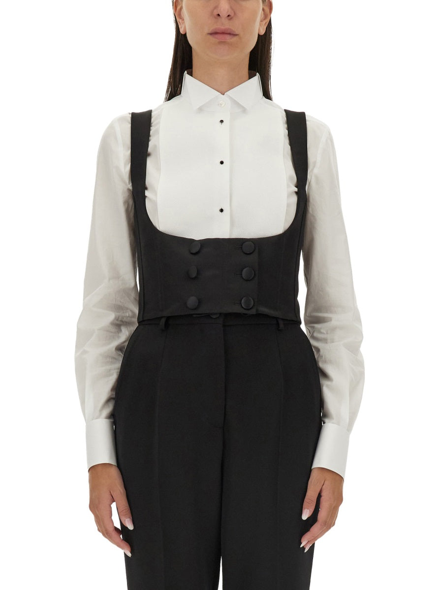 Dolce & Gabbana Gilet - Black | 14cc9e2de83747ec54e2b40eb85a0a9688b82498