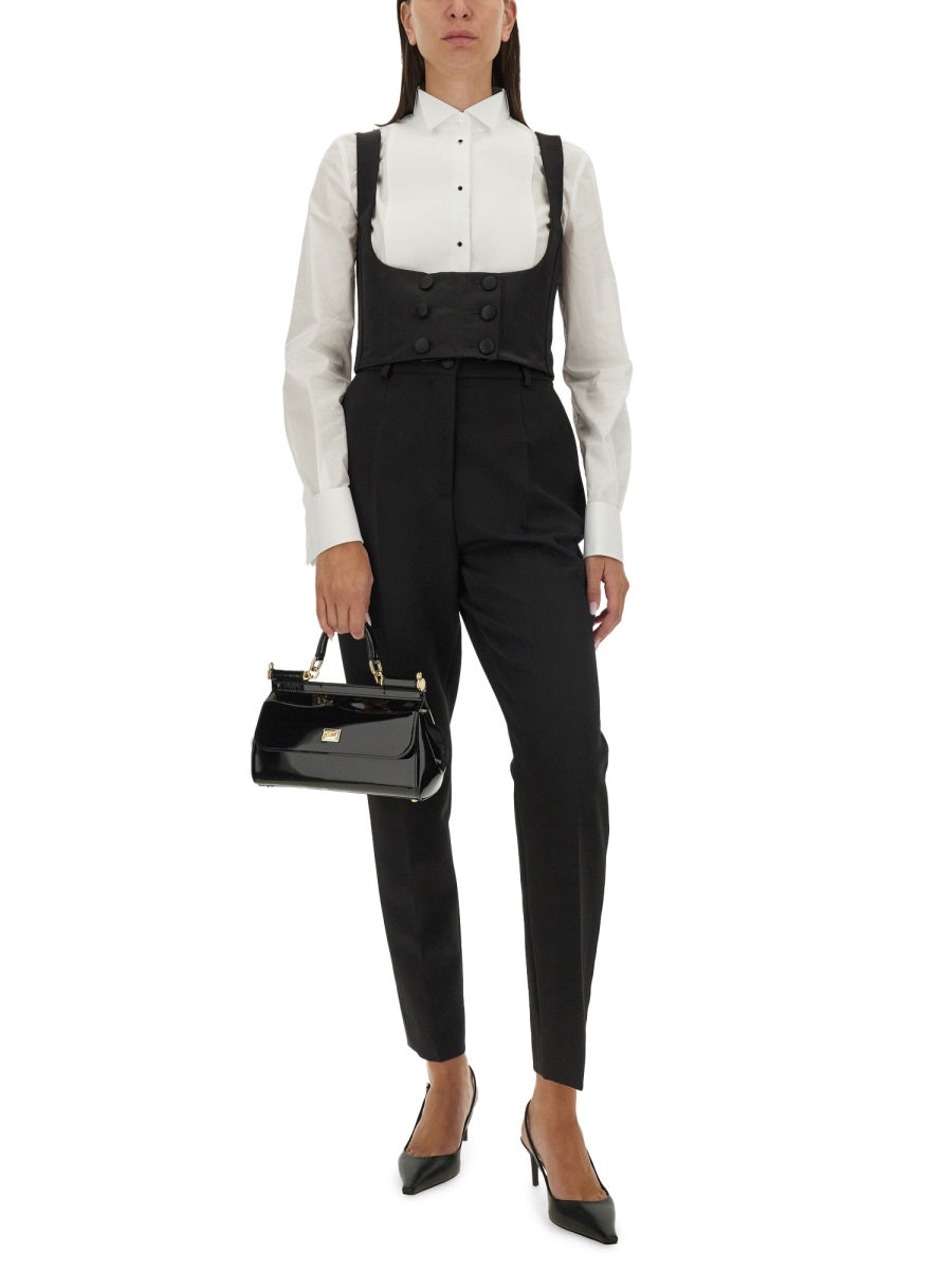 Dolce & Gabbana Gilet - Black | 60821e5f868067c48285a86e73b859bc527f40cf