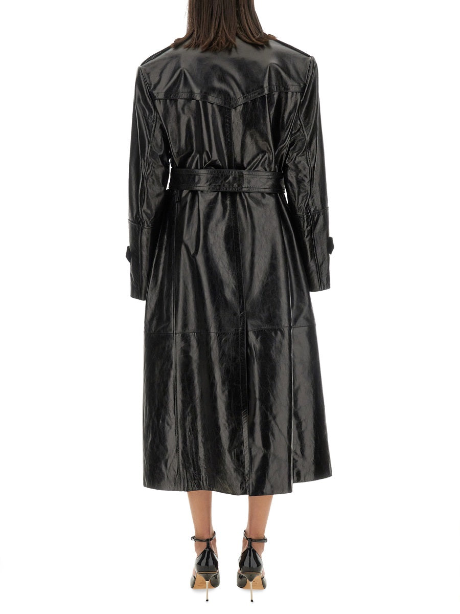 Sportmax Capi in Pelle - Black | 5049b9c6b04231b1145df2ae231d7148a640e775