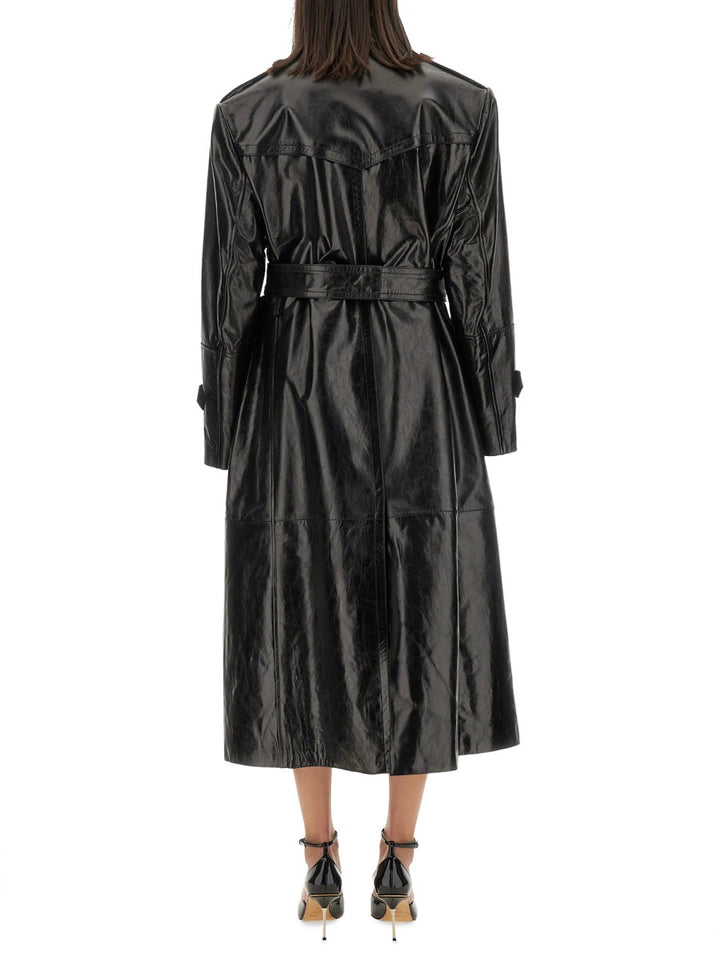 Sportmax Capi in Pelle - Black | 5049b9c6b04231b1145df2ae231d7148a640e775