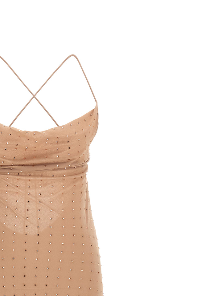 Pinko Slip Dress Abiti - Beige | 1cb57b3096accb5535e1f1de9a1951d13ea8a486