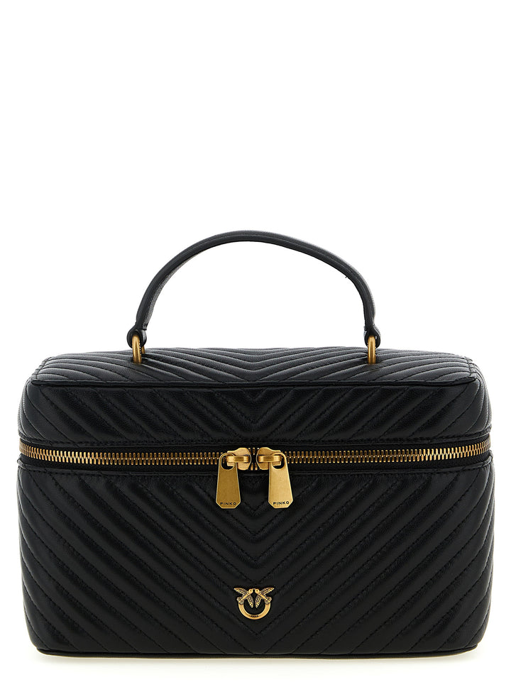 Pinko Vanity Case Classic Borse a Mano - Nero | c3f79229f5c9ff4b2d75833b84d9fa3baa0b848b