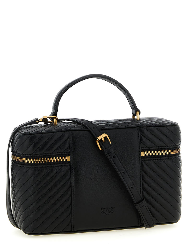 Pinko Vanity Case Classic Borse a Mano - Nero | e436d6bb2d7a87f6e2b45c29f430de546f3e9900