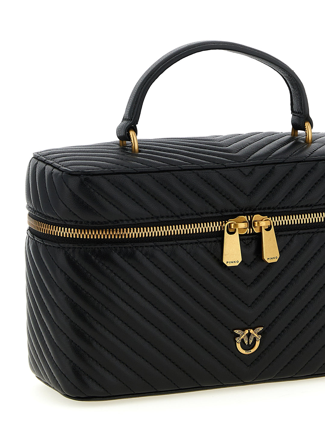Pinko Vanity Case Classic Borse a Mano - Nero | cf89ed75df9e2d0609fd2ccfabf369be9091e1c7