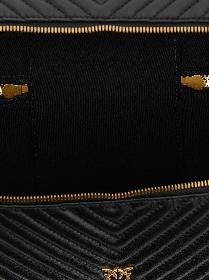 Pinko Vanity Case Classic Borse a Mano - Nero | fe2e8cc16102817501af20d91e8e6b91734ebde9