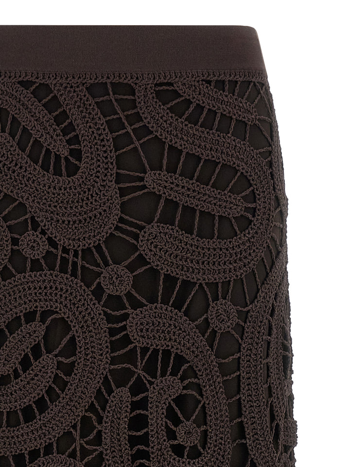Pinko Maestrale Gonne - Marrone | 25f0205e2200e478a9afbf66c332251f8341458f