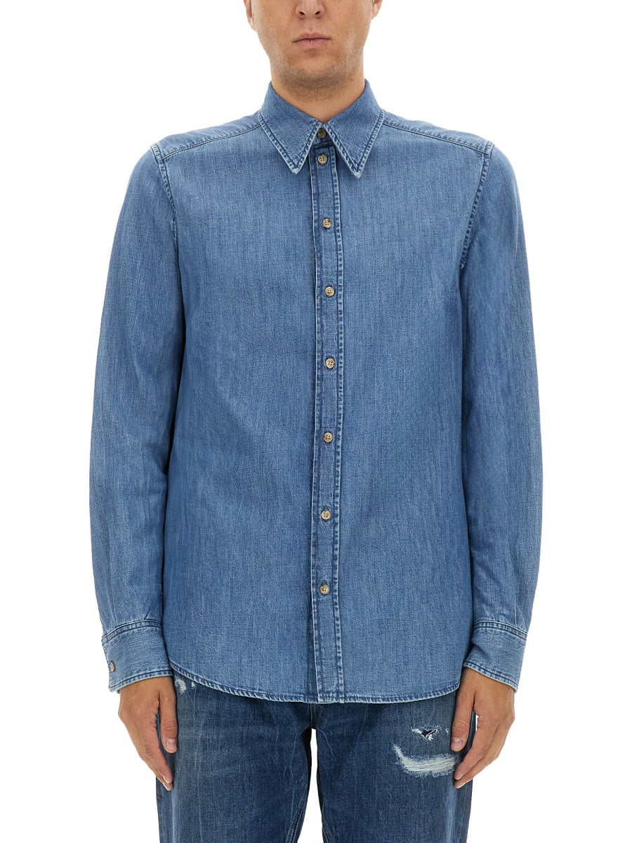 Dolce & Gabbana Camicie - Denim | be1b1241266243da24b3588fc5da4faadd07e4e6