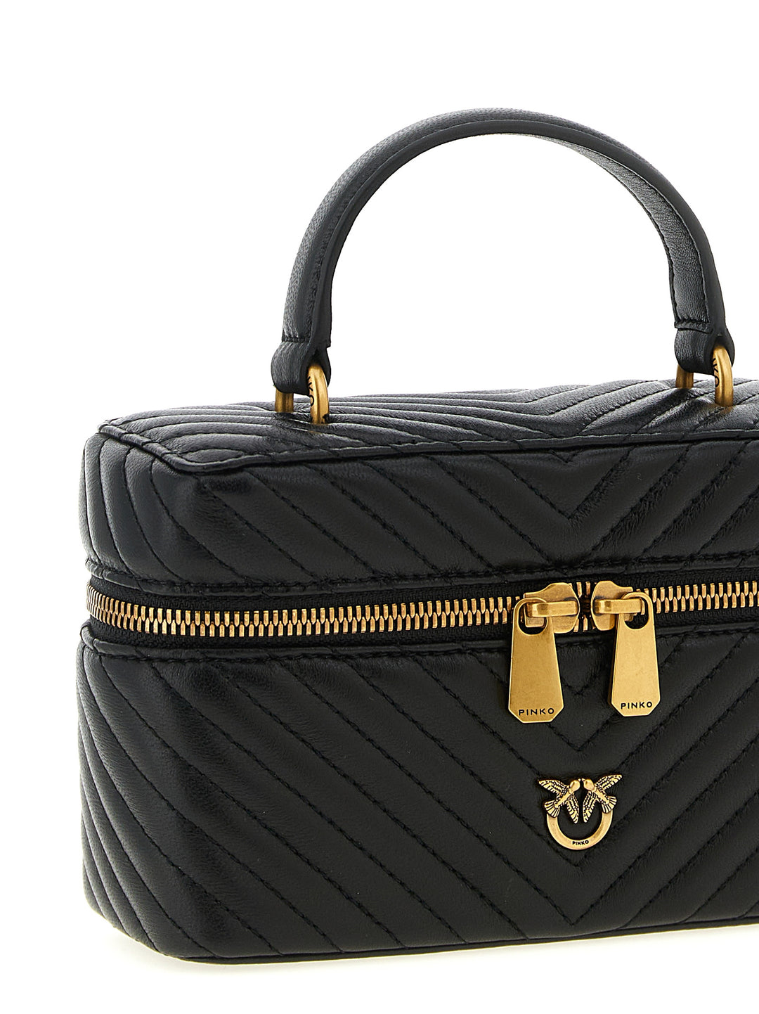 Pinko Vanity Soft Mini Borse a Mano - Nero | 31456247c87c46fb0540ed1c2eb4daa8214a1c87