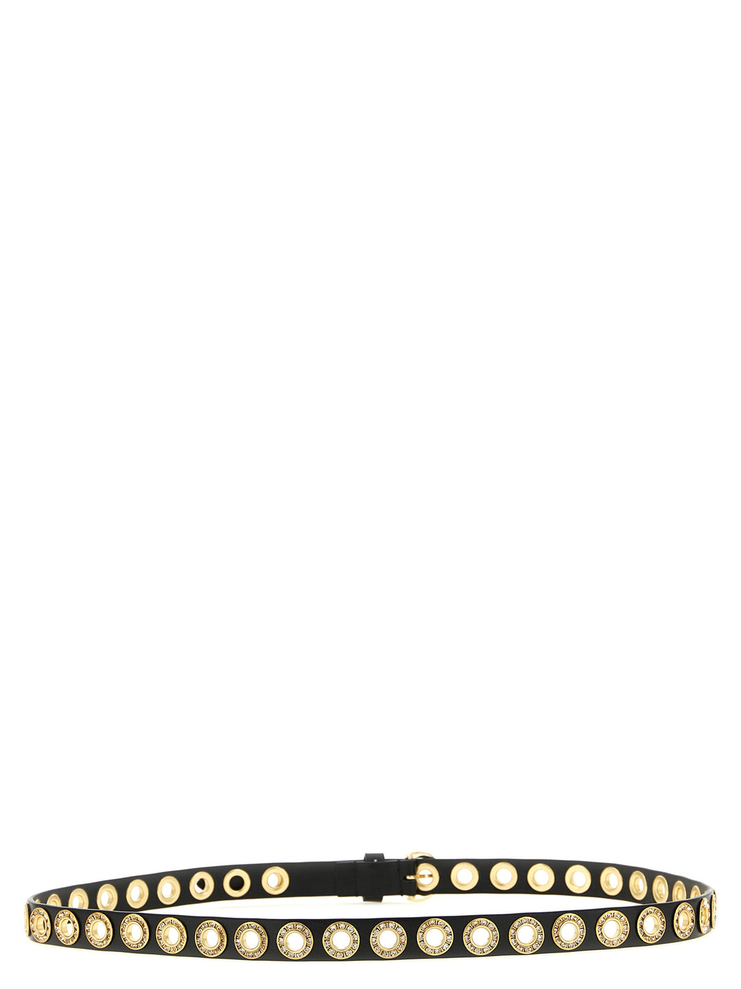 Pinko Crystal Studs Belt Cinture - Nero | 36ac323bfb39566a99b1c8a189ef51e5f4174e0a