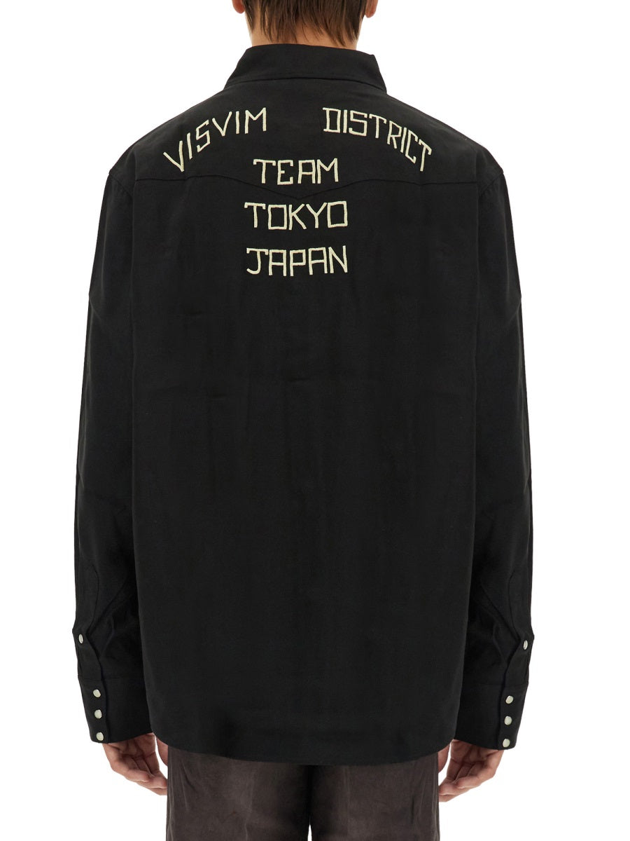 Visvim Camicie - Black | 8adad866d1552ab24e85906cc3a22e3fd3fe2e13