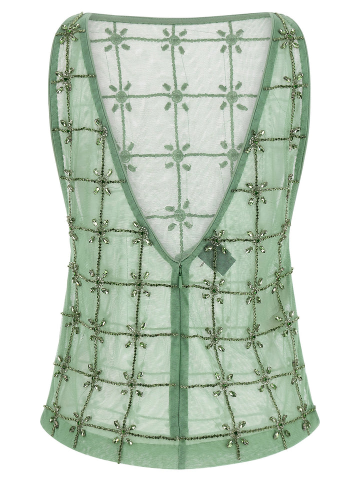 Pinko Quandong Top - Verde | 3e5d1f5354dc90e7c7371fef253a87c8e2cf564b