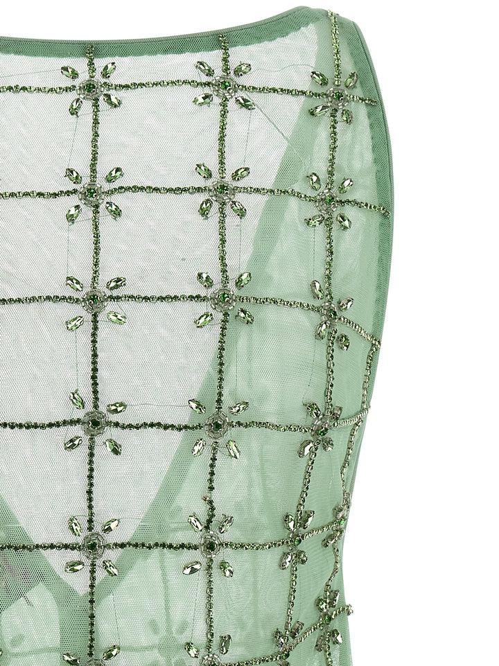 Pinko Quandong Top - Verde | dca72001ff80f60d874ad0ad950047b3e9faa00f