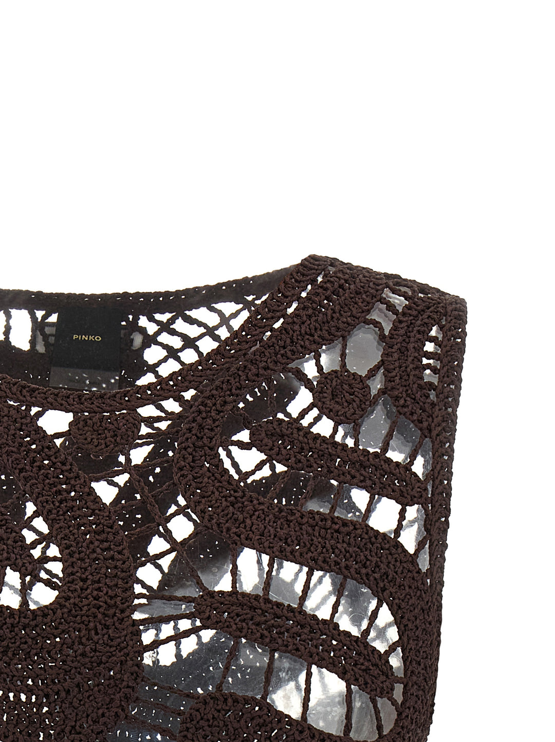 Pinko Eruzione Top - Marrone | dc60888cdaf15ebaf40836d43aefa374f8f71583