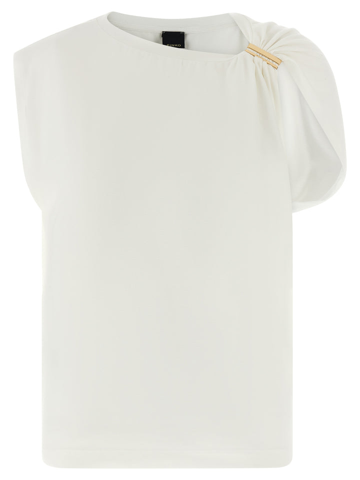 Pinko Melody Top - Bianco | 23c3ae03aebb19716d72ec4f280c6e90a58cd030