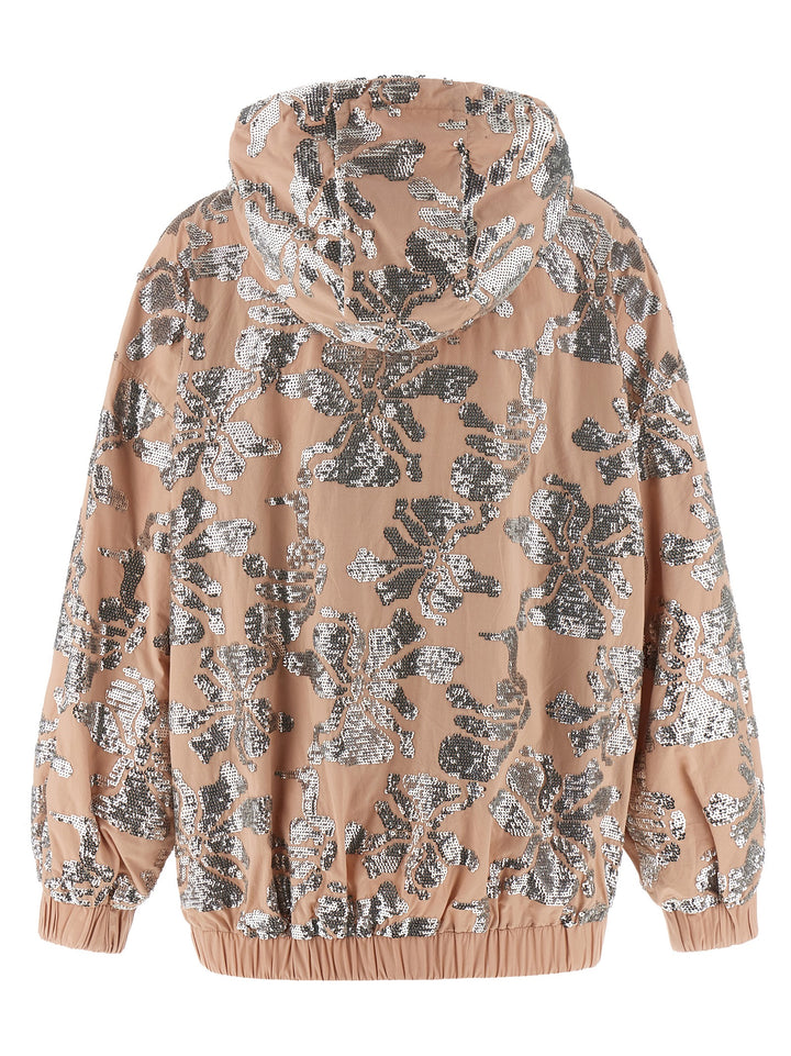Pinko Maracuja Puffer Jackets - Rosa | 7033142db2e0def35e75ced7d5f26bc3f30378ce