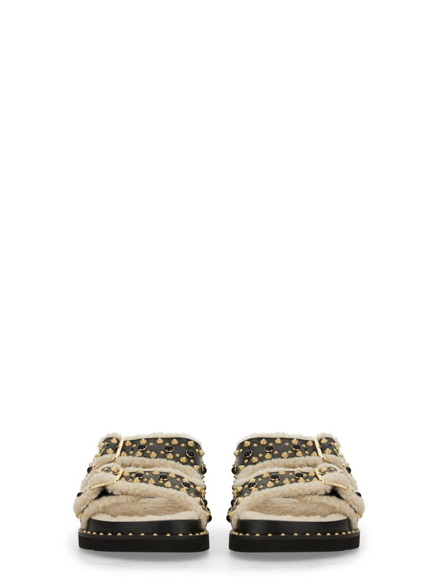 Ash Sandali - Nero | Wanan Luxury