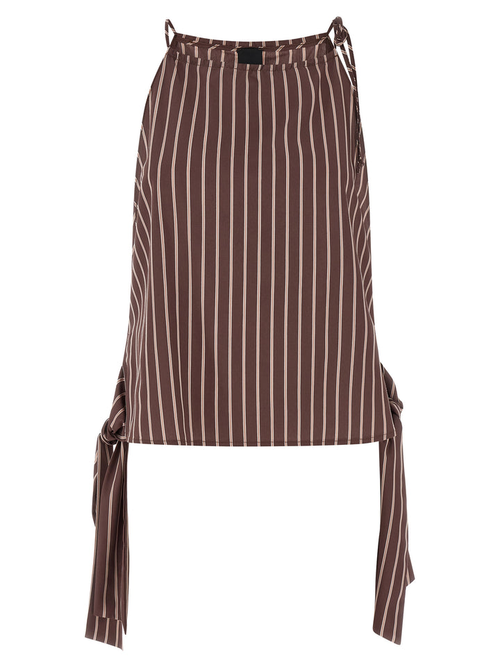 Pinko Jennifer Top - Marrone | 6099defa00638d8e0a42268685fc8aece7c65d4c