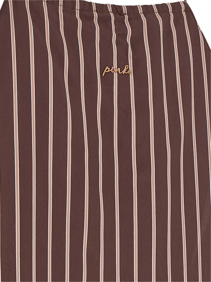 Pinko Jennifer Top - Marrone | a8cfe9a36cca9f5a0ef55f63f9cddc3440cec70a