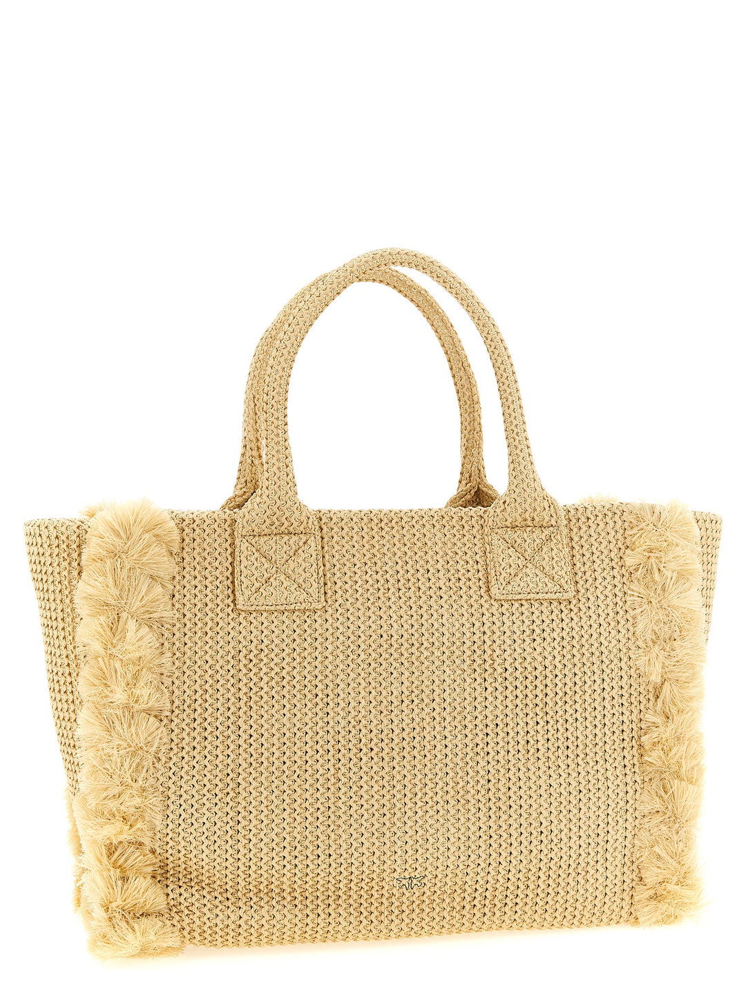 Pinko Beach Tote - Beige | 3133e717159203ea462fbfe9e7678aa3d6f2fdc6