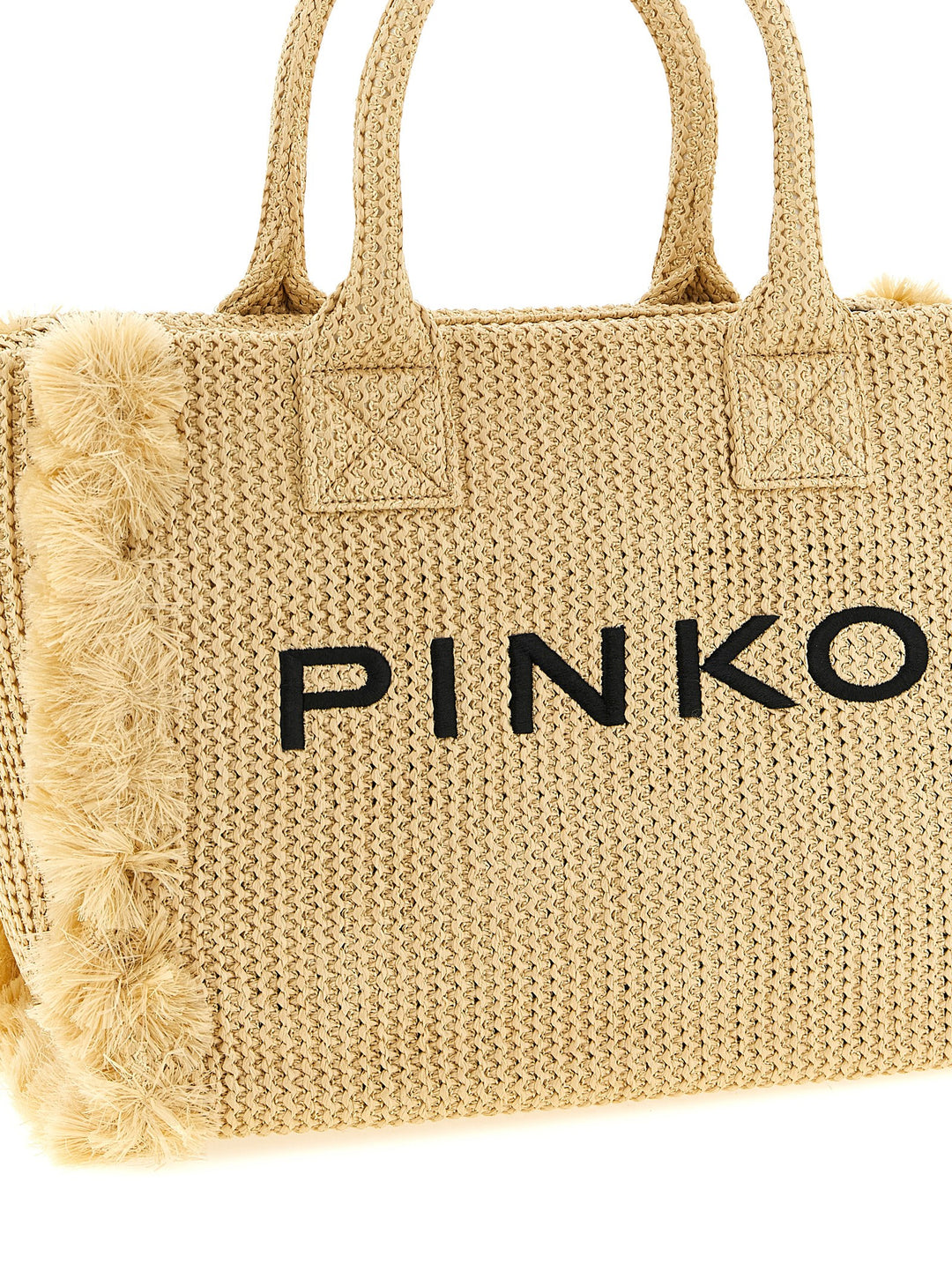 Pinko Beach Tote - Beige | c5937e7f32489e7ab4b8bb7998d070db18db4be8