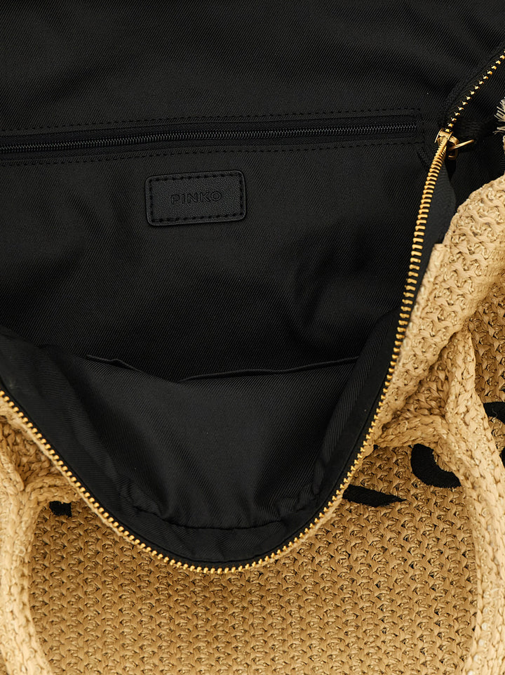 Pinko Beach Tote - Beige | 19b184a1154688b4b91fae149db0c4c6a8ce8224