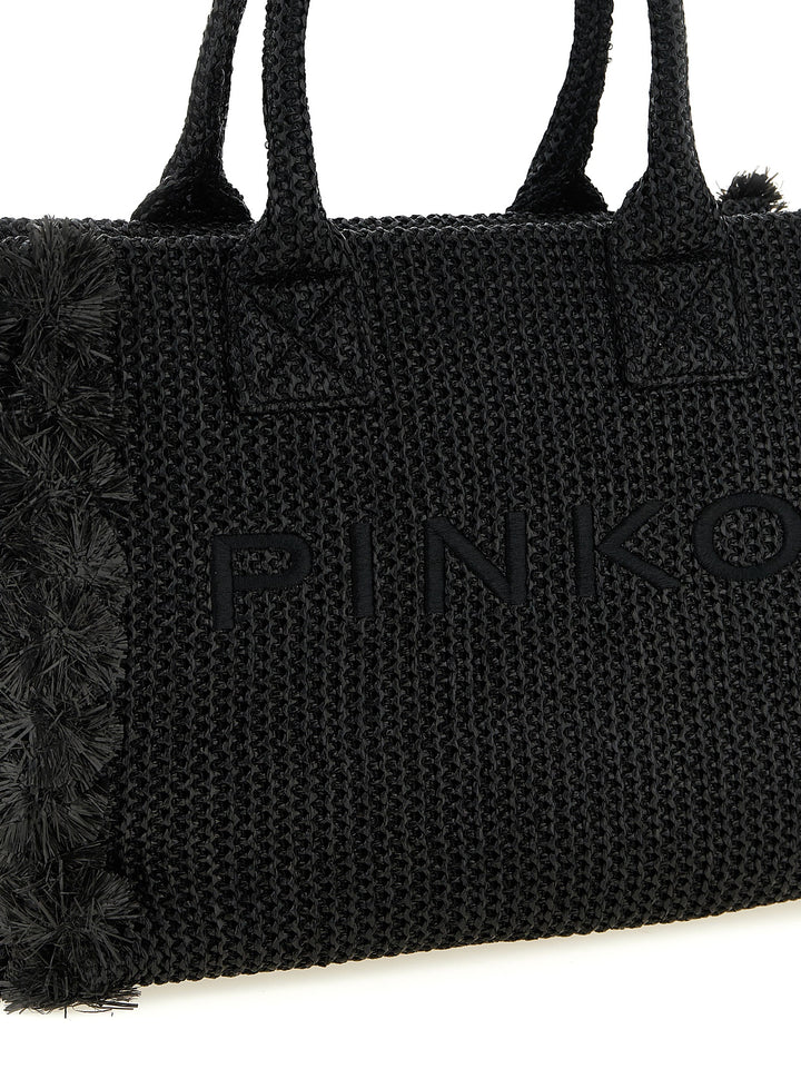 Pinko Beach Tote - Nero | b1f05f0c2c0ce40a104ae31702702223c9056502