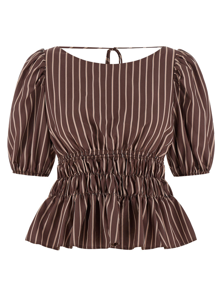Pinko Jeanette Top - Marrone | 753446ff098e60d2e0b7d83ee3f2f82bf48c6656