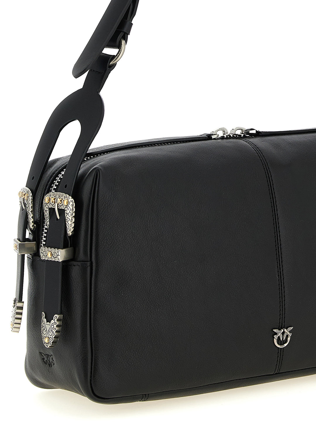 Pinko Keeper Borse a Spalla e Tracolla - Nero | 8ac56a8baeb4ff9aa8fd655ea5223a6fc6337838