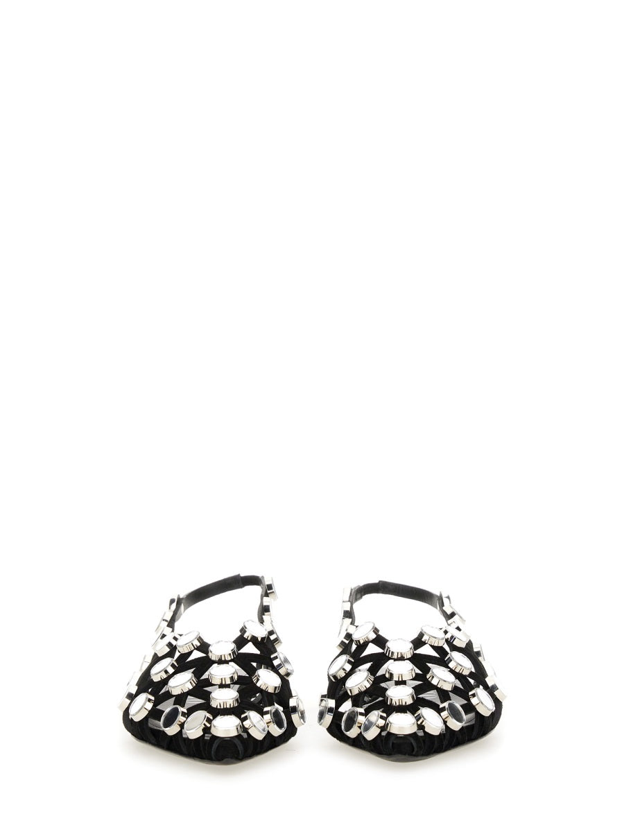 The Attico Scarpe Basse - Nero | Wanan Luxury