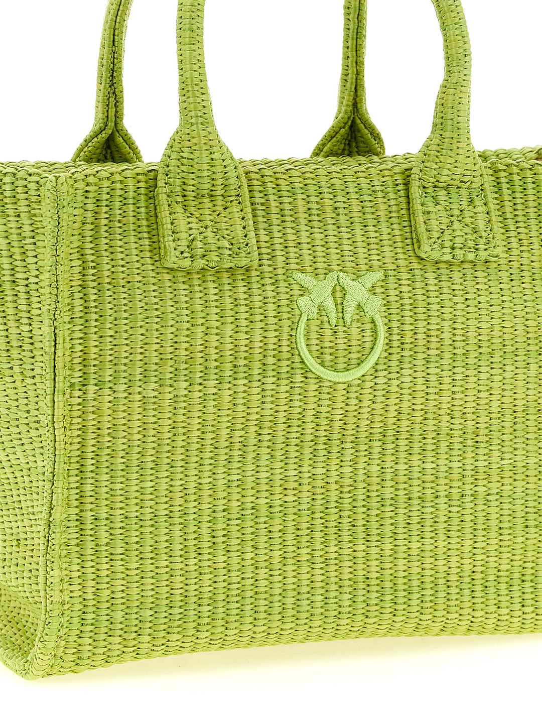 Pinko Beach Tote - Verde | 24869e3d24eda60be6728a9ca4019858e4147cf8