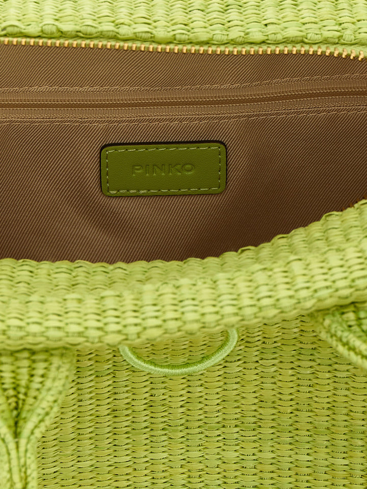 Pinko Beach Tote - Verde | bc5ca3d5fb6ada8276d395a13bf55d1e42f8cadc